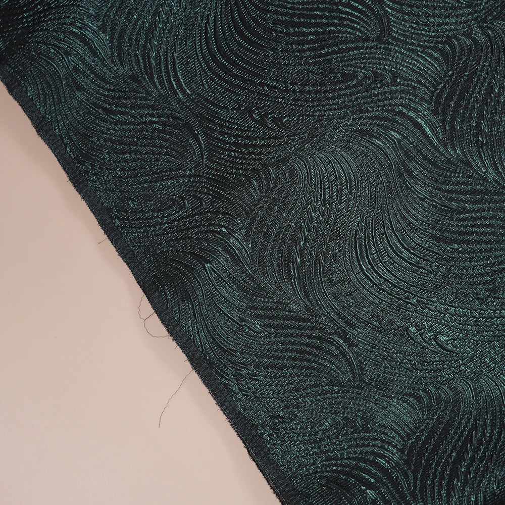 Dobetter Tex Soft Jacquard Fabric Customized Jacquard Holiday Dress Brocade Fabric for Women Party
