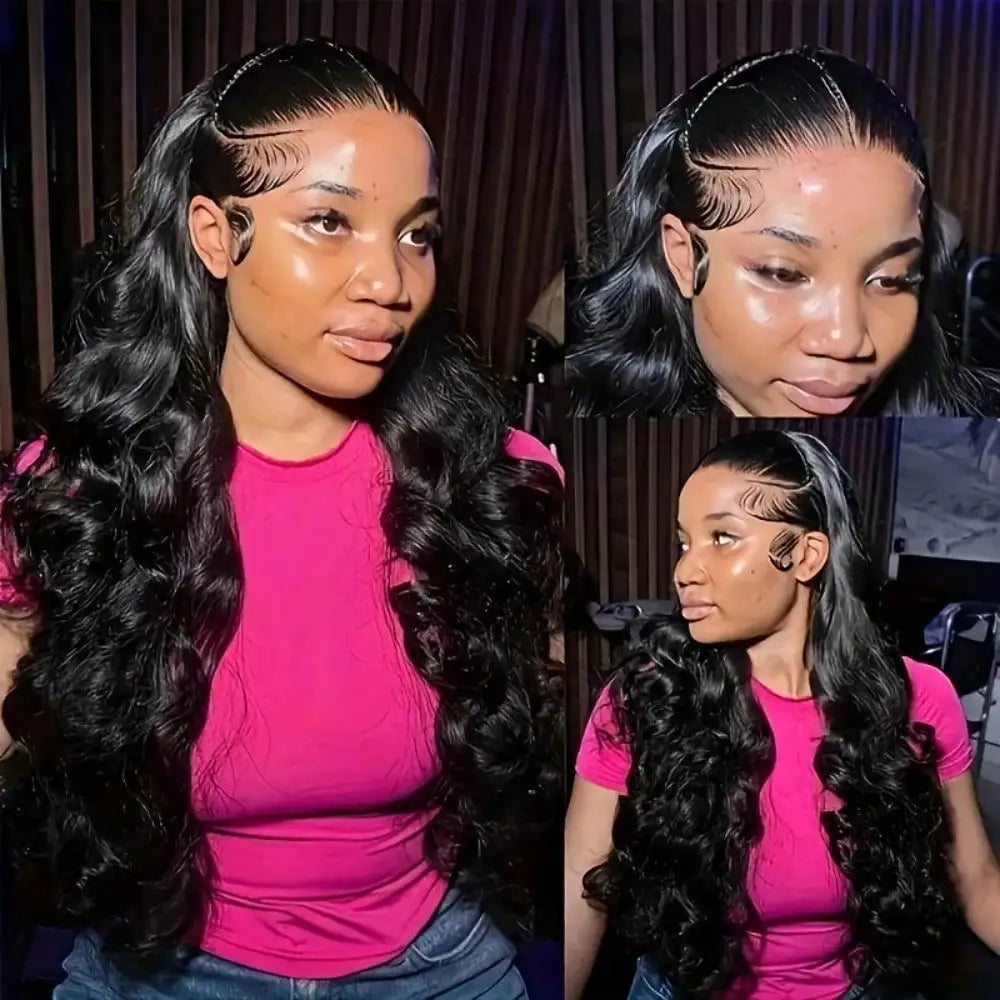 250% Density Bye Bye Knots Glueless Wig 13x4 HD Lace Front Wigs Body Wave Pre Plucked Pre Cut Human Hair Wig