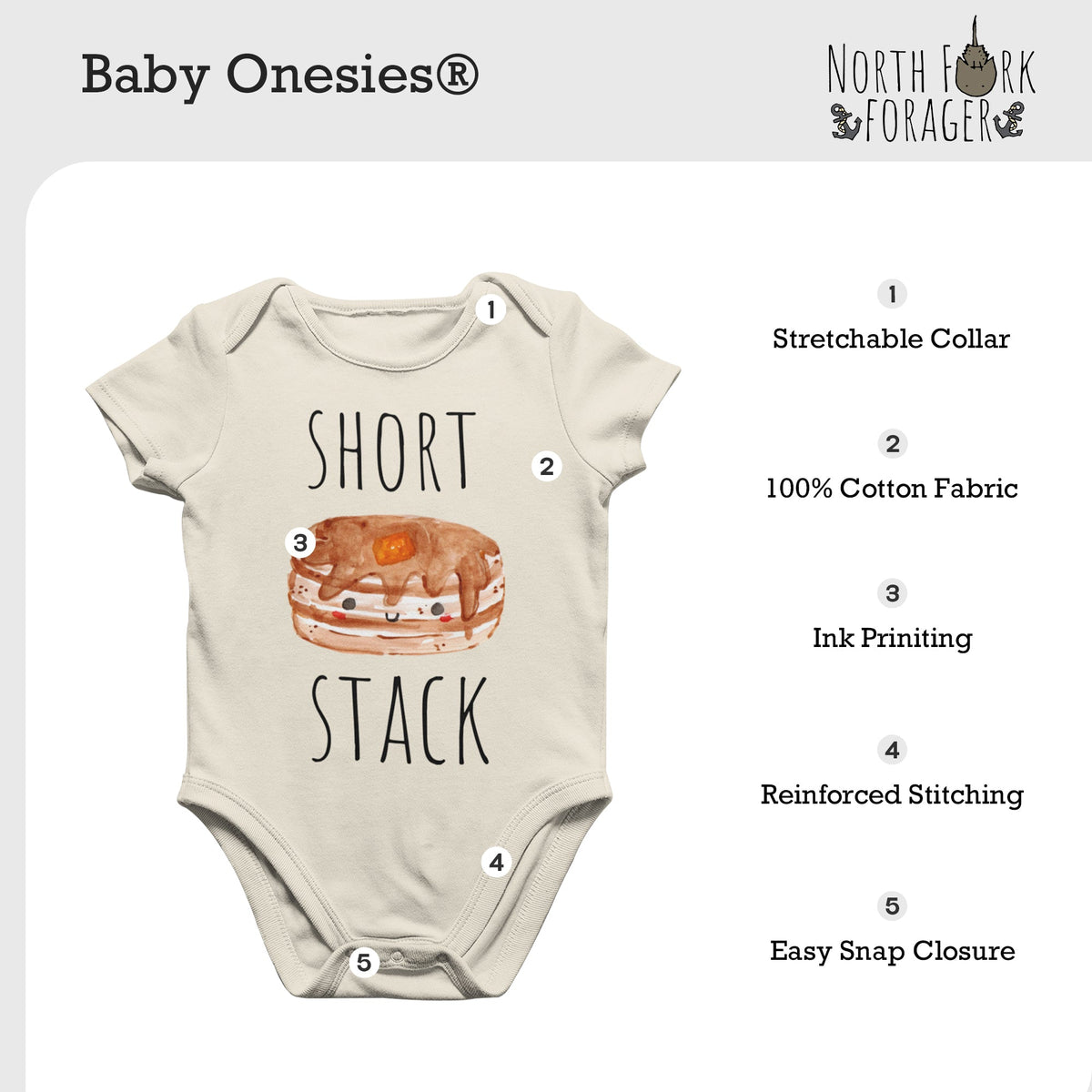 Police Officer Thin Blue Line - Baby Boy Girl Clothes Infant Bodysuit