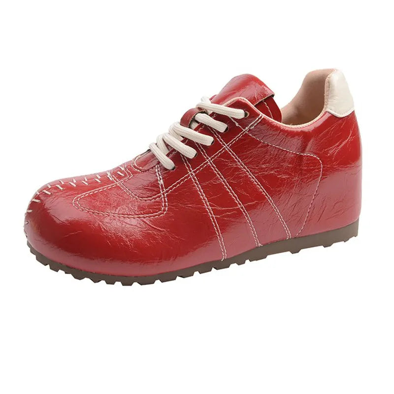 Women Autumn Outdoor Walking Sneakers Casual Fashion Sports Platform Vulcanized Shoes Woman White Flats Ladies Tennis Trainers