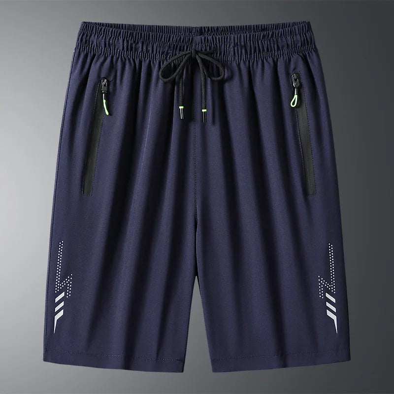 Quick-drying Shorts Men Board Short Pants Summer Breathable Sports Shorts Men Casual Elastic Running Gym Fitness Men's Shorts