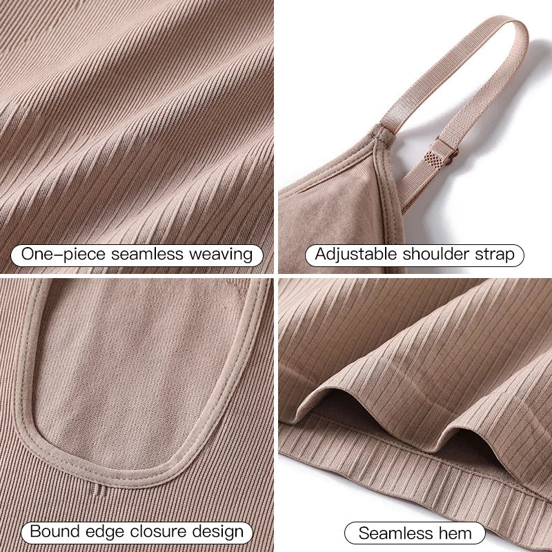 Women Shapewear V-Neck Full Slips for Under Dresses Body Shaper Tummy Control Strap Slip Elegant Slimming Cam Shaper Dress