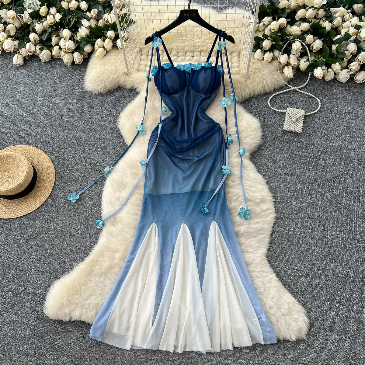 chic  off shoulder slim asymmetrical Long dress A-line fairycore Elegant Evening Party Women Fashion Vintage Vestidos dress