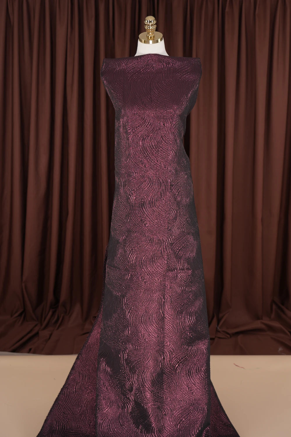 Dobetter Tex Soft Jacquard Fabric Customized Jacquard Holiday Dress Brocade Fabric for Women Party