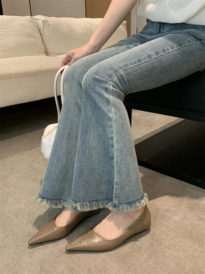 Women Summer Pointed Toe Basic Shoes Sandals Fashion Shoes Ladies Elegant Low Heel Work Shoes Stripper Party Sandalias