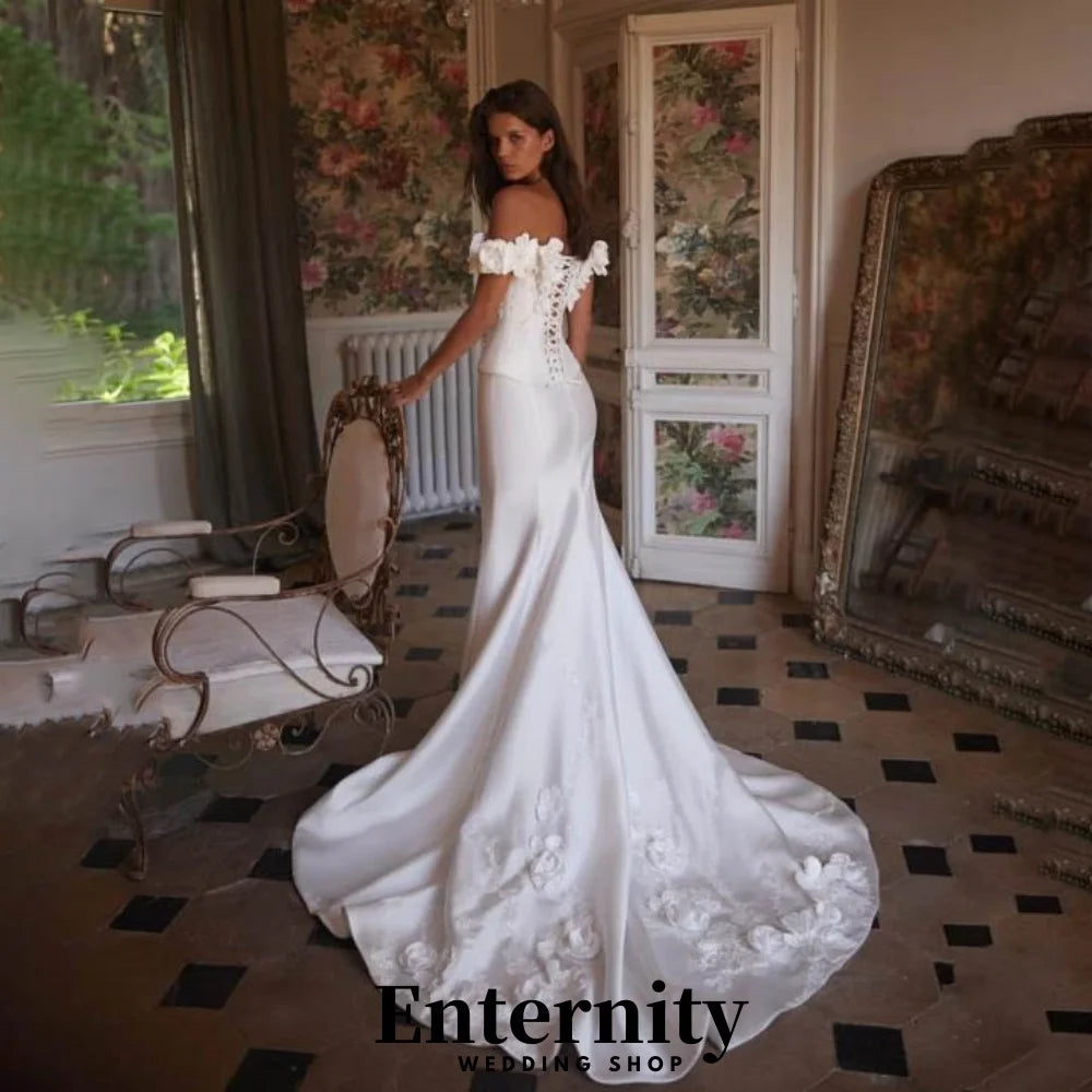 Customized Lace-up Wedding Dresses Elegant V Neck Sleeveless For Women Charming Lace Applique Bridal Gowns Vestidos De Novia