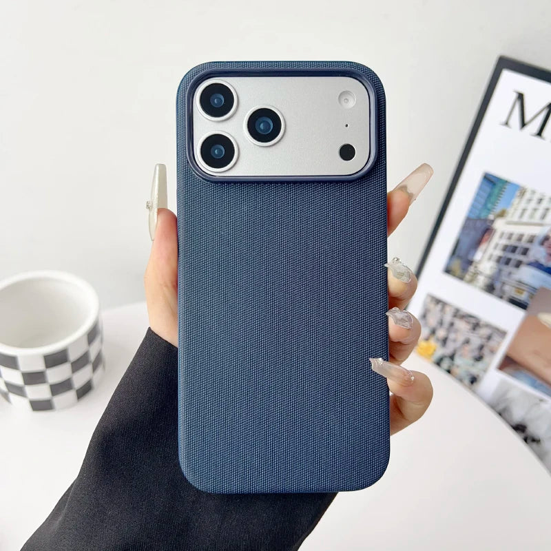 For Apple Techwoven Phone Case For iPhone 17 Pro Max 15 14 13 16 Pro Max For Magsafe Magnetic Wireless Charging Protect Cover