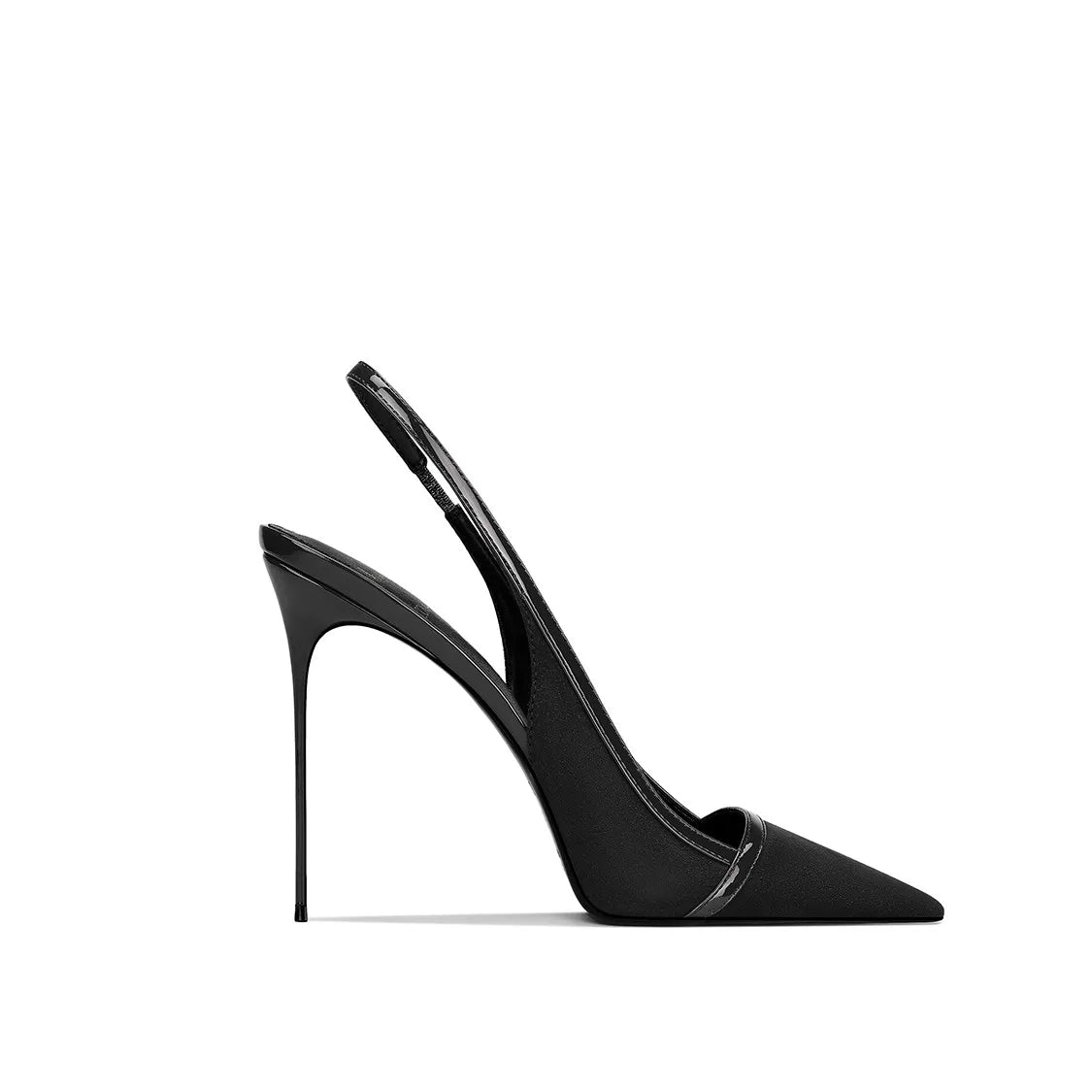 Women Khaki Suede Pointed Toe Thin Heel High Heel Sandals Premium Texture Versatile for Party Dress Elegant Fashion