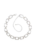 "CHAINED" Gold Rectangular Chain Waist Belt