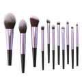 11pcs Makeup Brushes Sets Tools Cosmetic Powder Contour Blush Lip