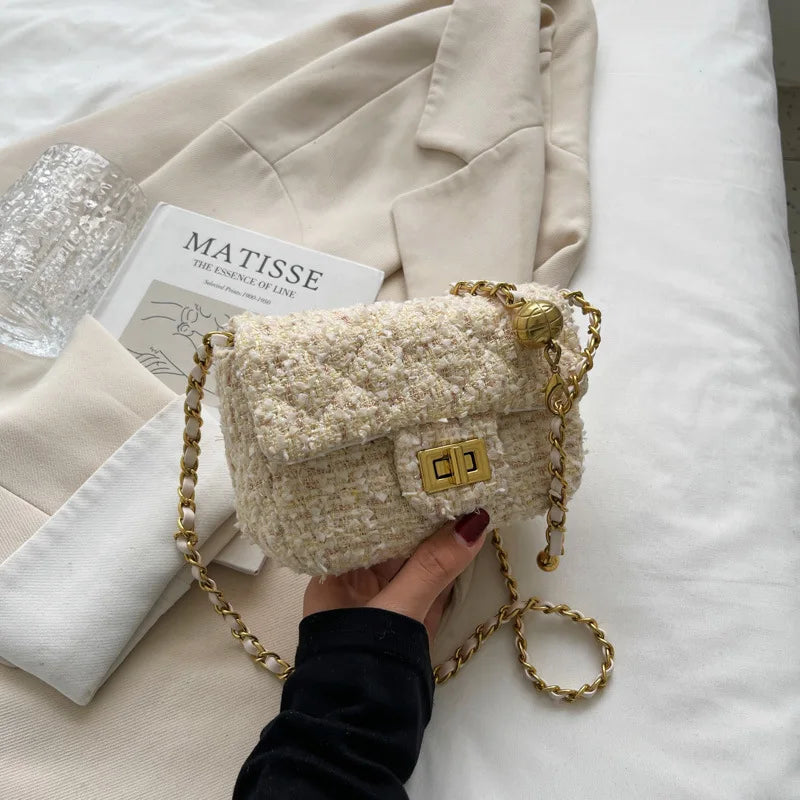 High-looking Fashionable Women's Bags Chain Small Bags Crossbody Bags High-end Design Handbags