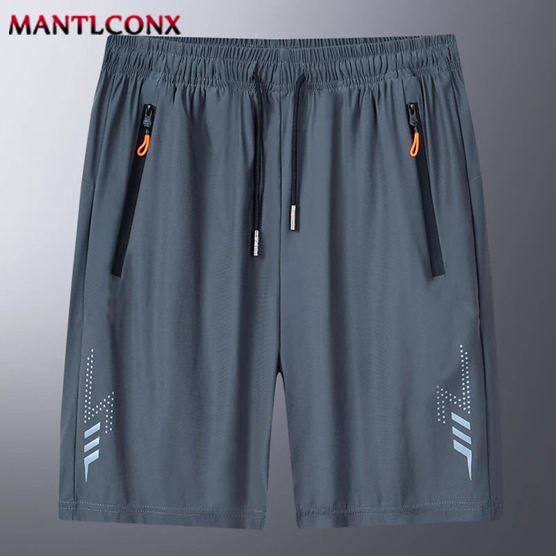 Quick-drying Shorts Men Board Short Pants Summer Breathable Sports Shorts Men Casual Elastic Running Gym Fitness Men's Shorts