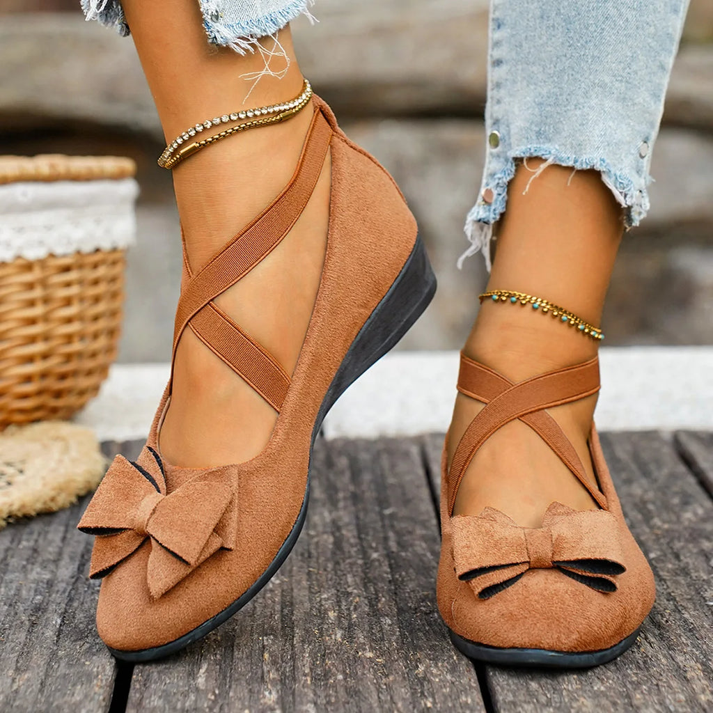 Plus Size Shoes for Women 36-43 Spring Autumn 2025 Fashion Women Platform Wedges Shoes Comfortable Zapatos De Mujer