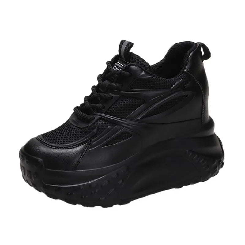 Women Autumn Outdoor Walking Sneakers Casual Fashion Sports Platform Vulcanized Shoes Woman White Flats Ladies Tennis Trainers
