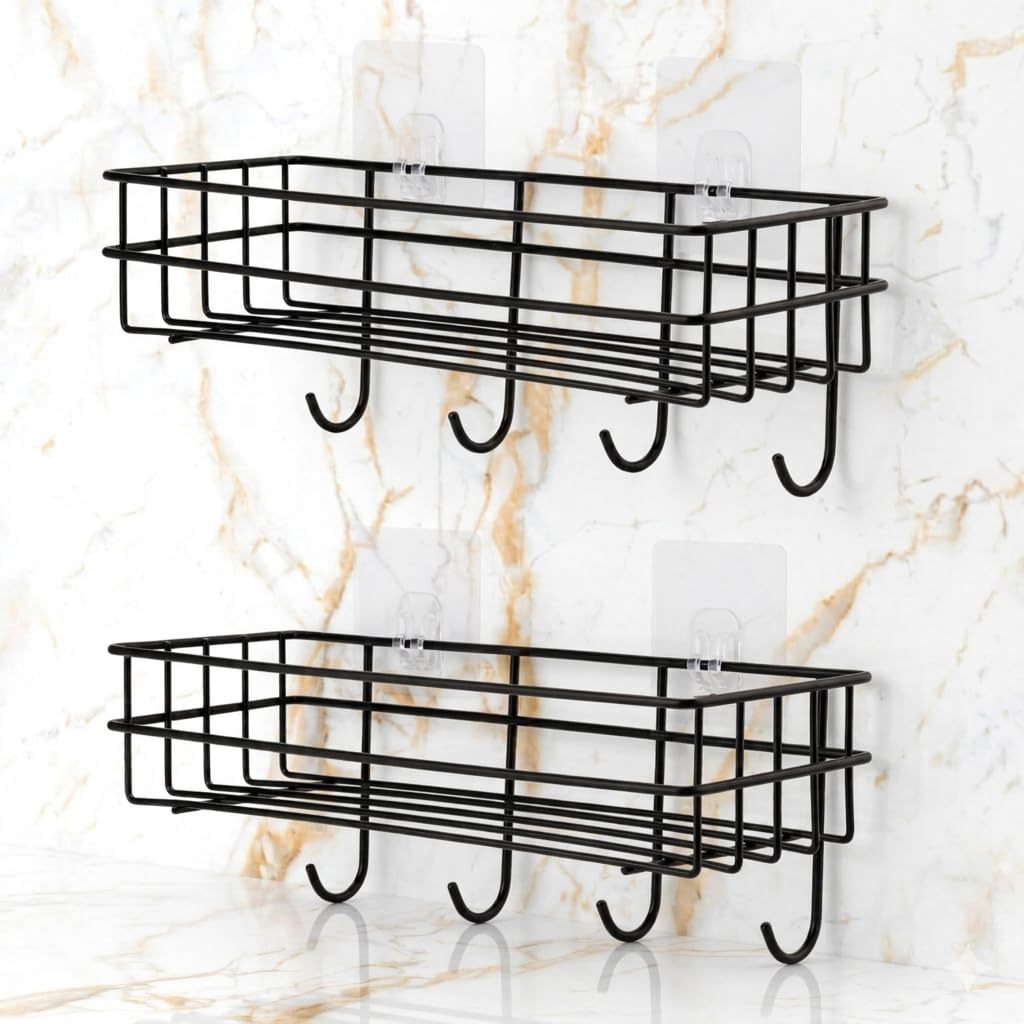 Wall Storage Shelf for Bathroom Accessories