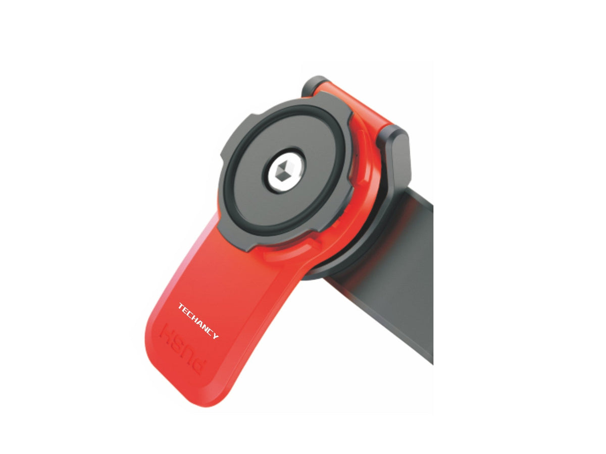Suporte universal para telemóvel Techancy, compatível com bicicletas e