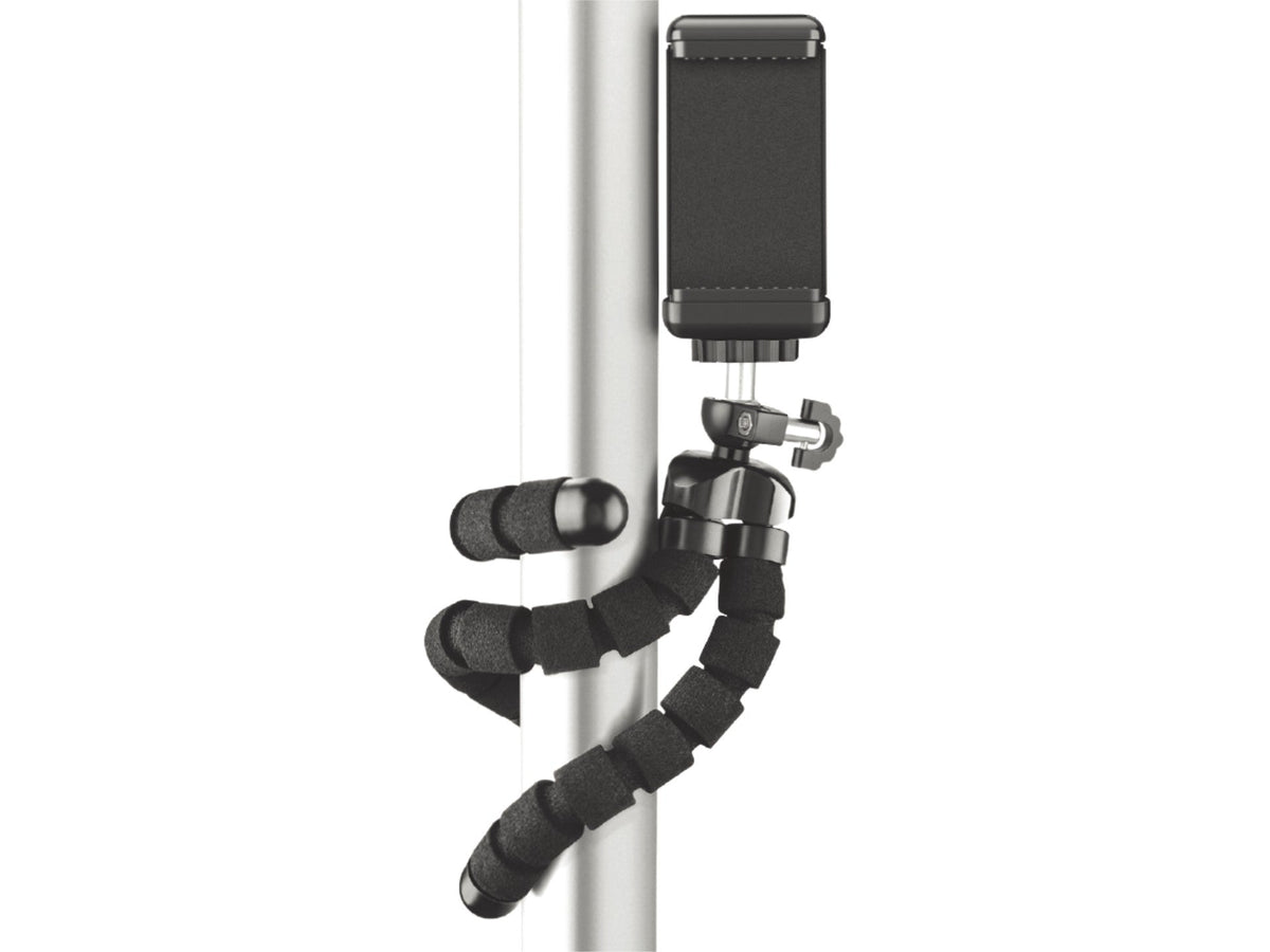 Techancy Mini Tripé Preto Ti2323 Com Pernas Dobráveis, Incl. Cabeça