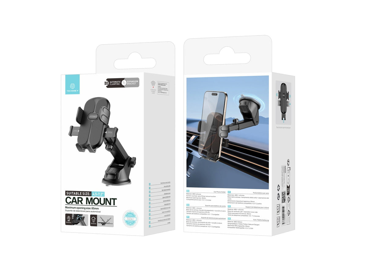Techancy suporte de telemovel para carro TI2341 Base de sucção