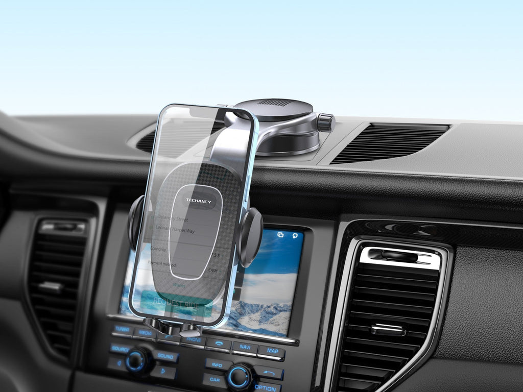 Suporte adesivo para telemóvel para carro Techancy, TI2276,