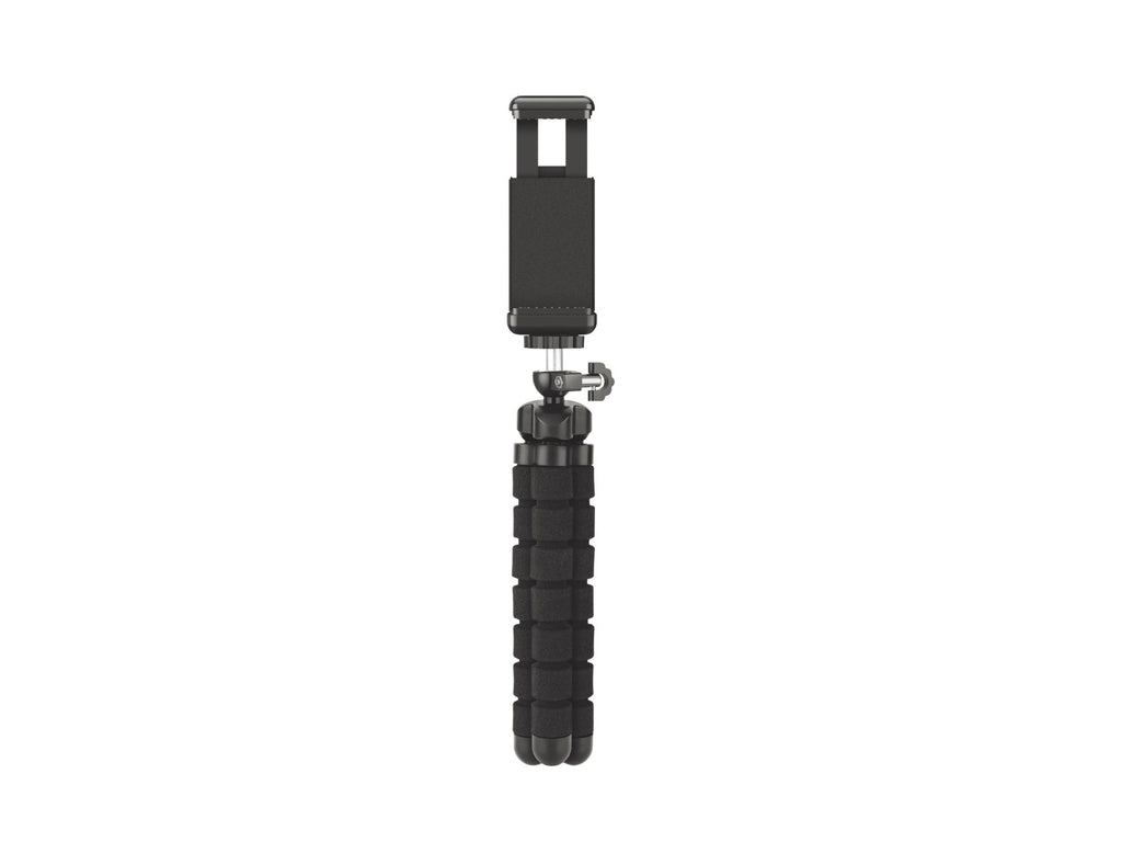 Techancy Mini Tripé Preto Ti2323 Com Pernas Dobráveis, Incl. Cabeça