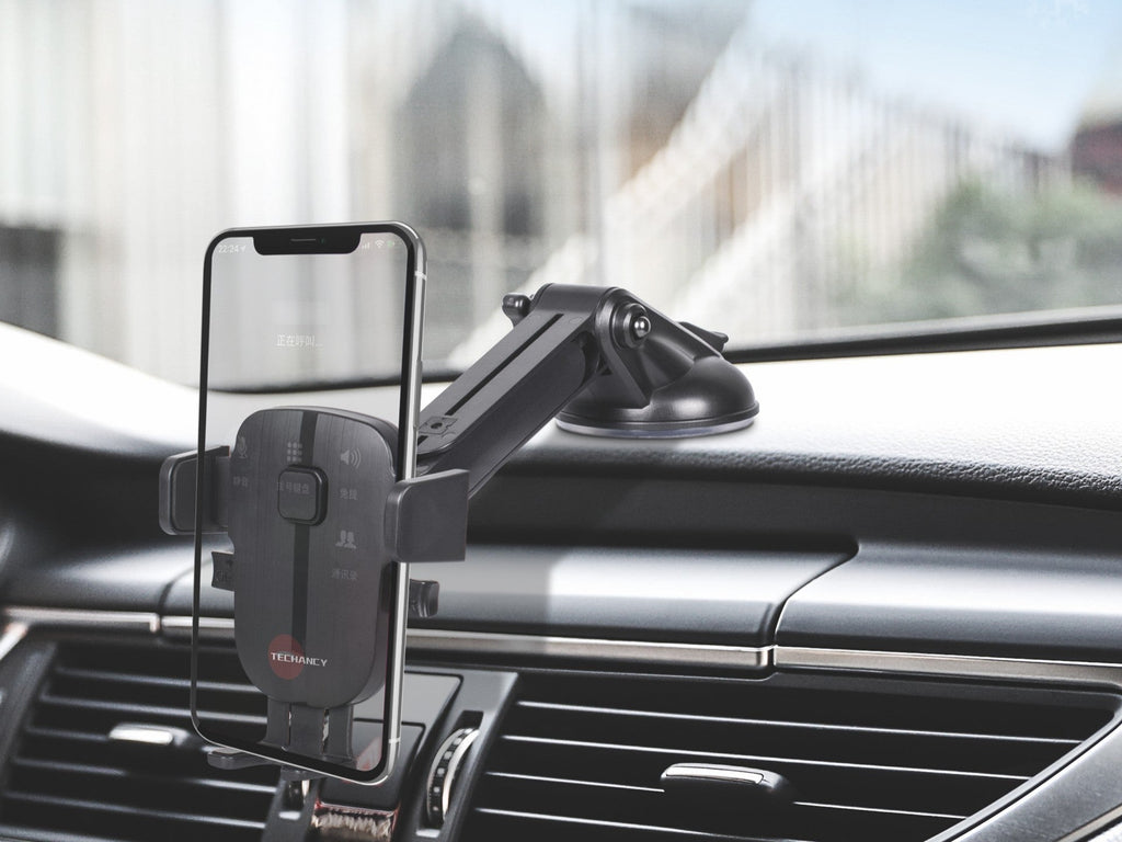 Techancy Suporte Para Telemóvel Para Automóvel Ti2252, Ventosa De