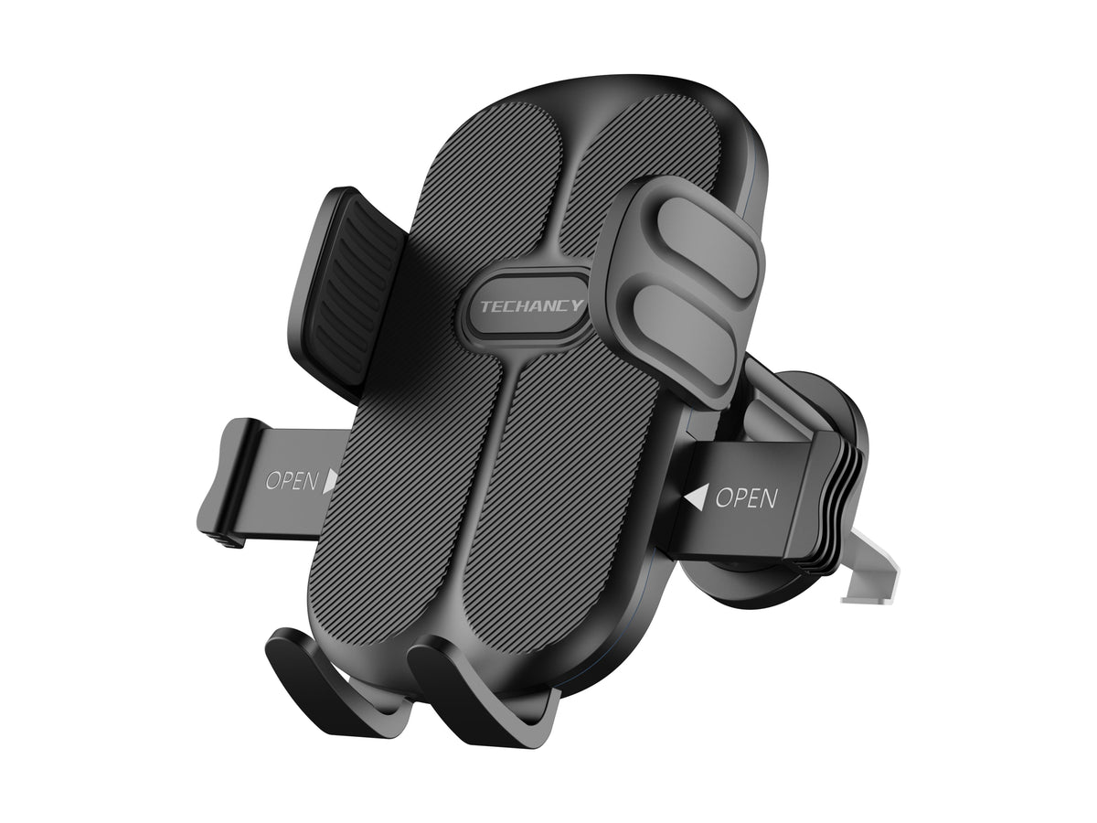 Techancy suporte de telemovel para carro TI2341 Operacao com uma mao